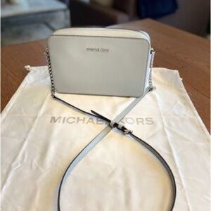 Michael Kors Ginny Leather Crossbody Bag with storage bag. Bought for $258+tax.